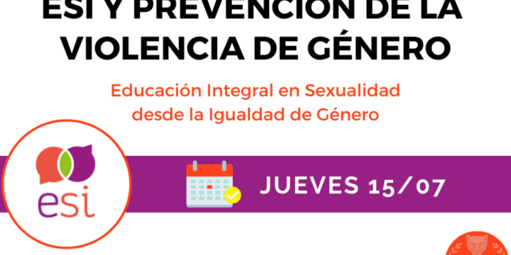 Webinar «ESI y Prevención de la Violencia de Género»